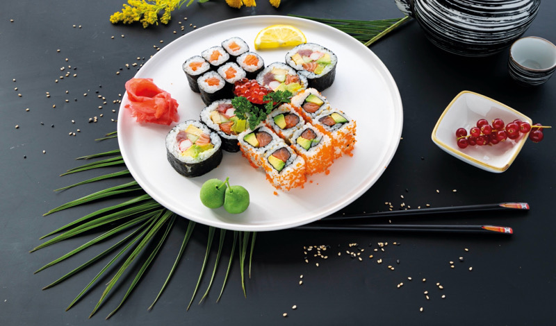 Menu（ R ）: Maki variété