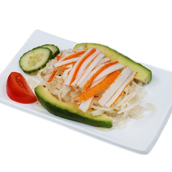 H19-salade de chou au surimi et avocat
