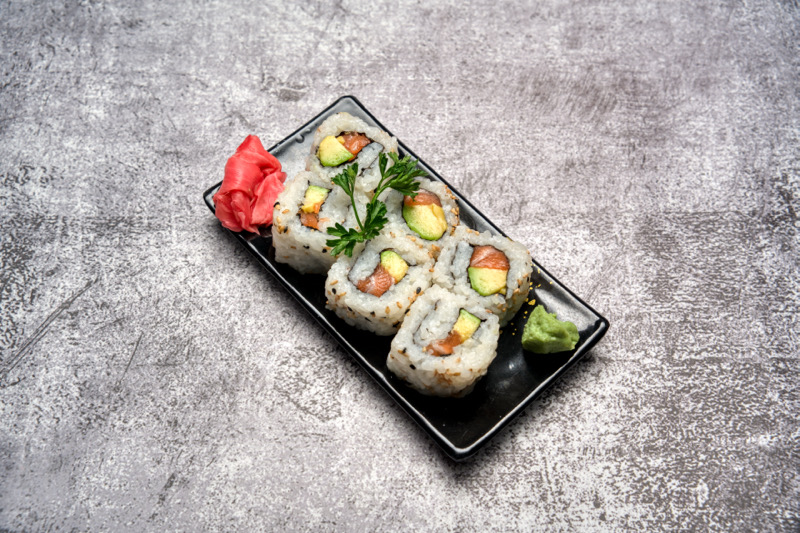8. Saumon avocat