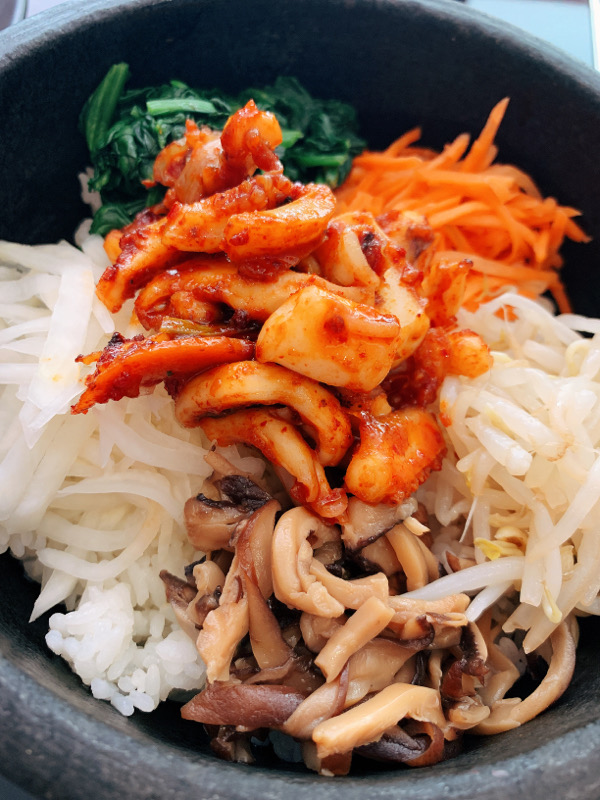 BB2 鱿鱼拌饭 Calamars