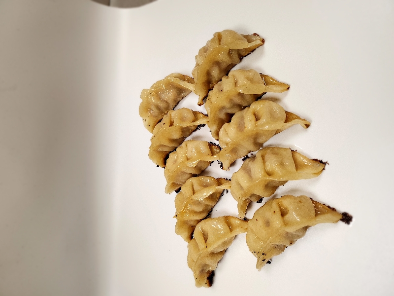 Guotie au porc, chou et cébette (6 pièces)