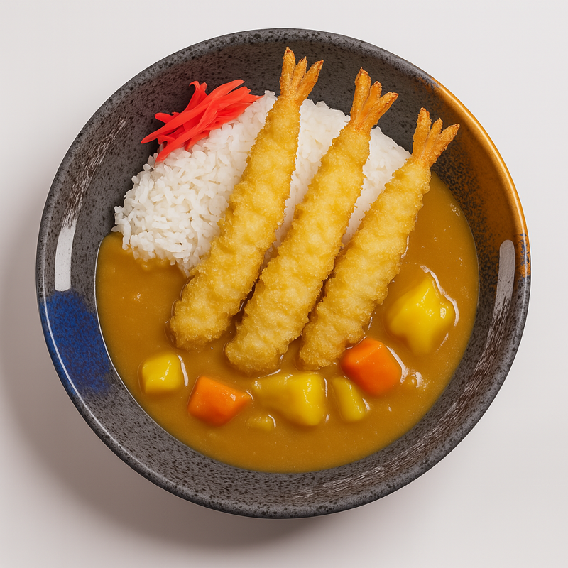Ebi Furai Curry (crevette pané)