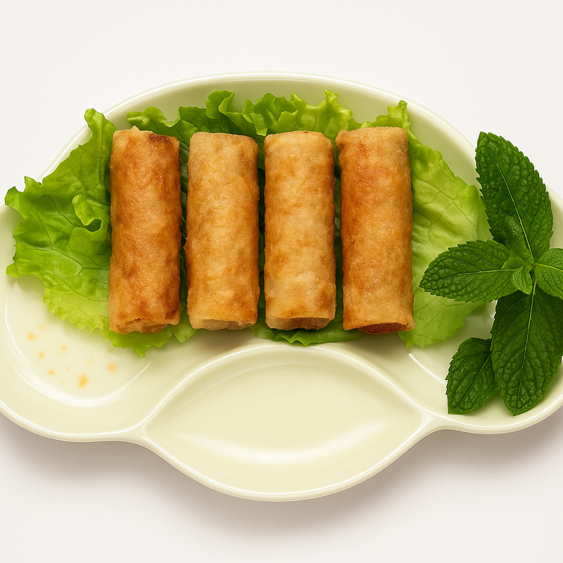 Nems au poulet ( 4 pièces)