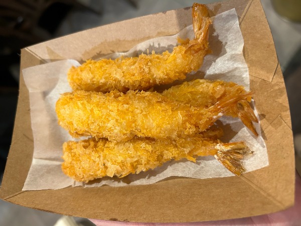 Tempura au crevette