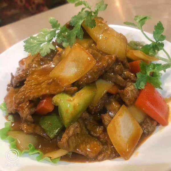 Boeuf au saté