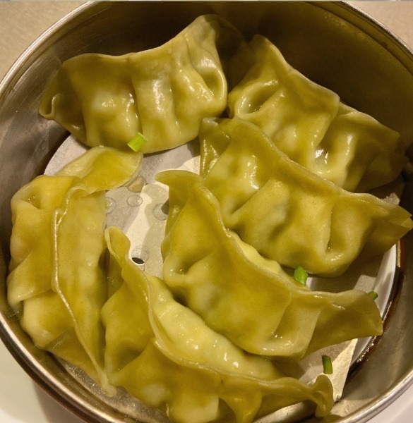 Raviolis aux légumes à la vapeur