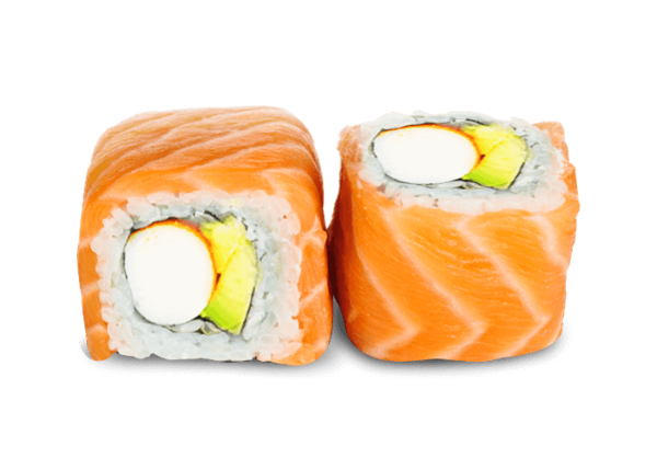 614 Saumon roll surimi avocat