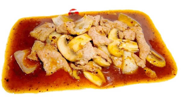 17. Boeuf sauce piquante