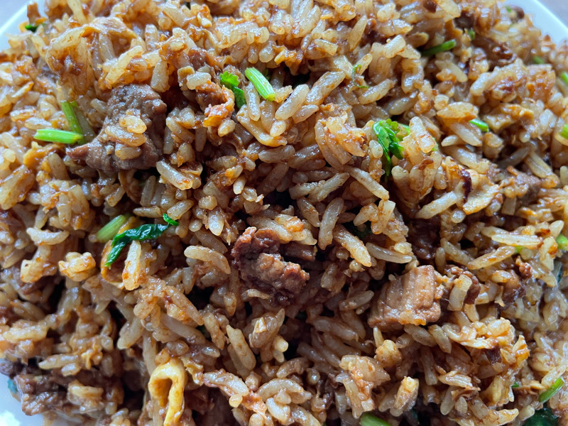 A26 Riz sauté au bœuf coriandre