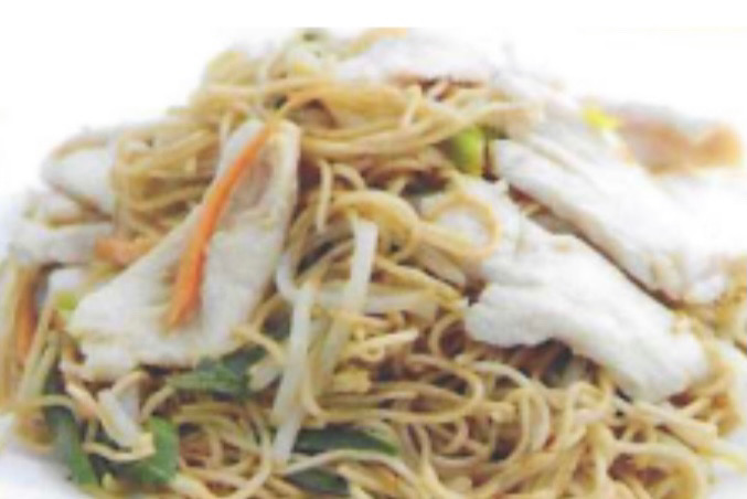 A9b Nouilles sautées au poulet