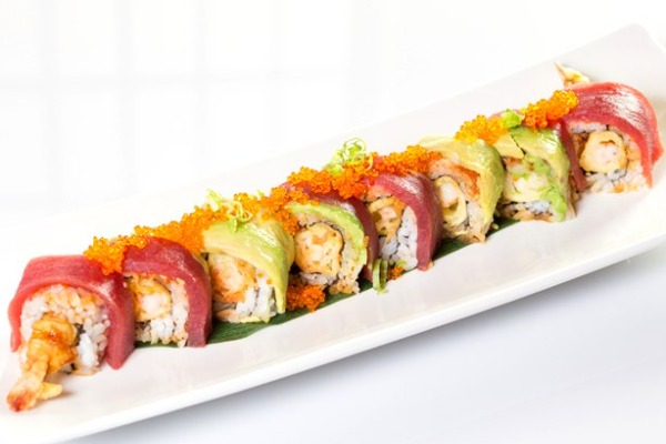 R4. California tempura arc en ciel