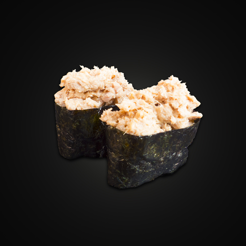 sushi gunkan ( thon cuit mayo )