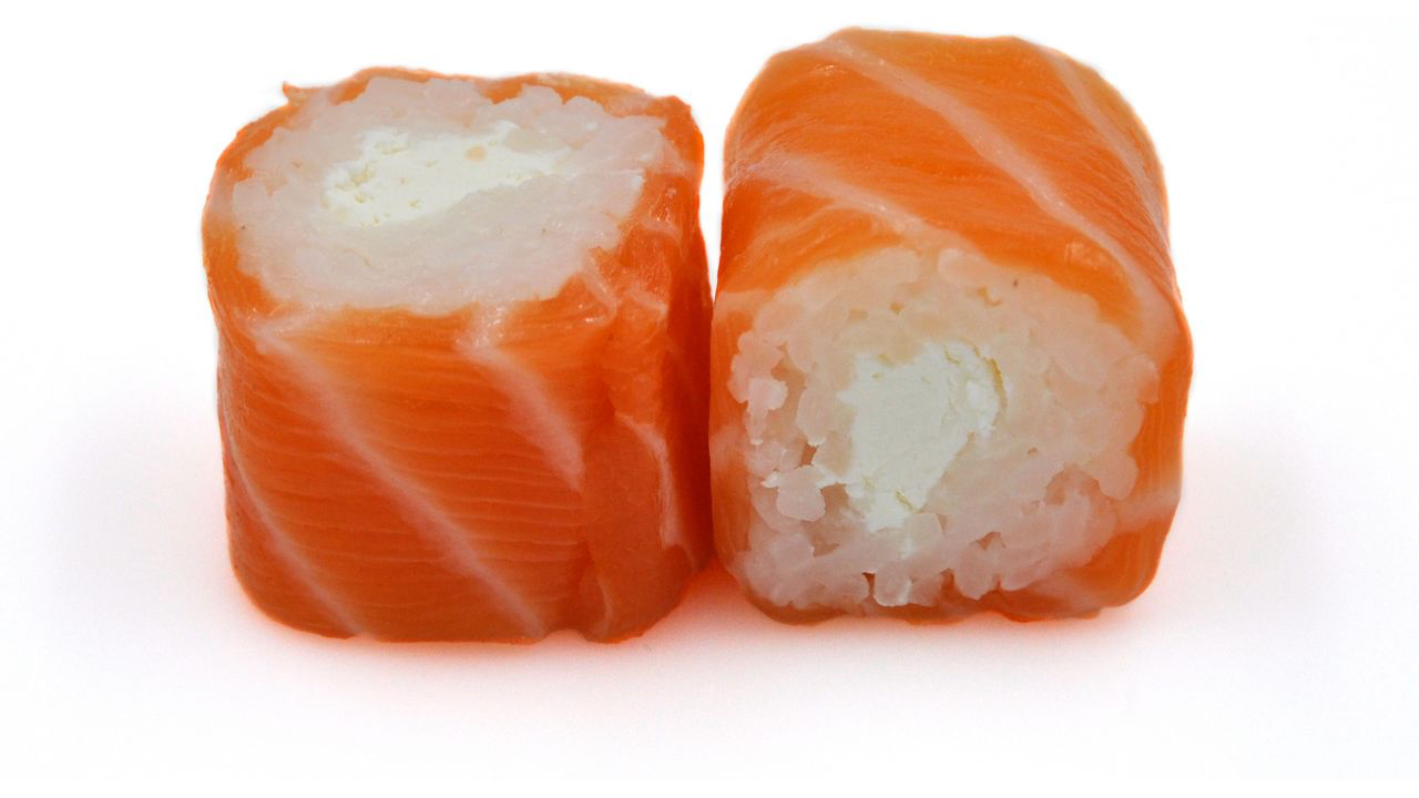 RL1. Menu saumon rolls cheese