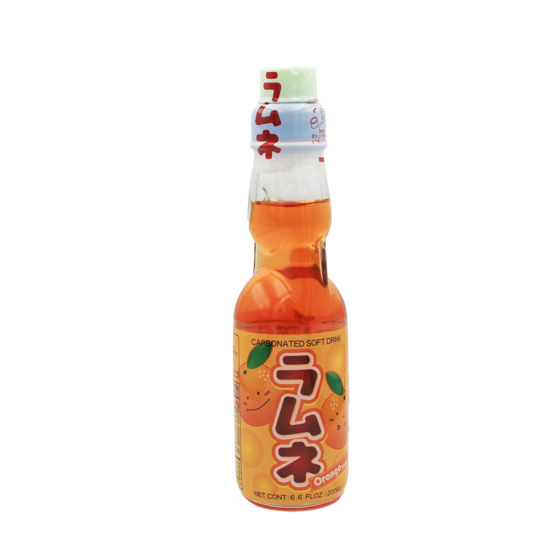 Ramune Soda Japonais ( Orange )