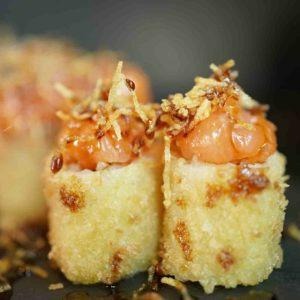 S6. Spring roll maki fritto