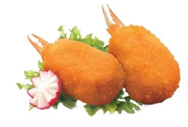 22. Chele di granchio fritte
