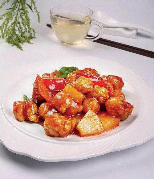 57a. Pollo in salsa agrodolce
