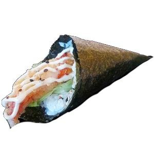 T5. Ebi tempura temaki