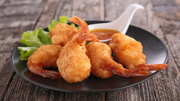 14. Crocchette di gamberi fritte (4 pezzi)