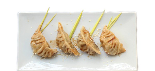 18b. Ravioli con pollo alla piastra (4 pezzi)