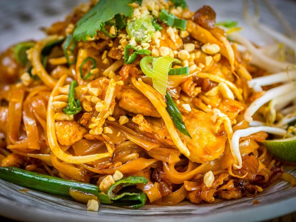 31. Pasta di riso thailandese piccante