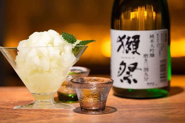 220. Sorbetto al sake