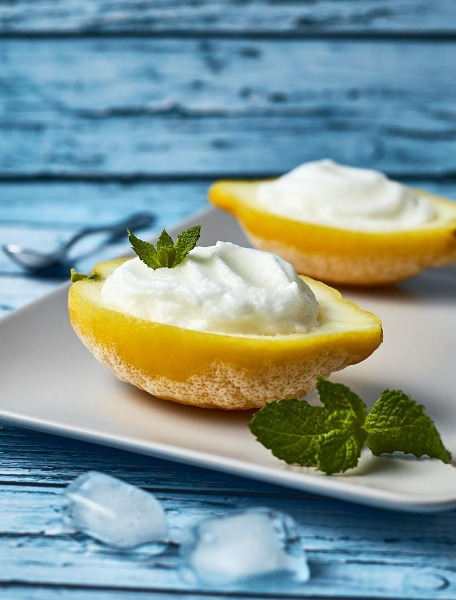218. Gelato al limone