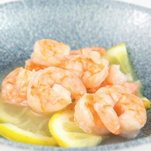 66b. Gamberi in salsa in limone