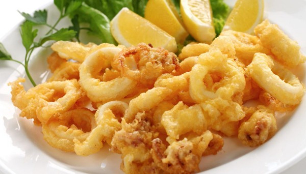54. Calamari fritti