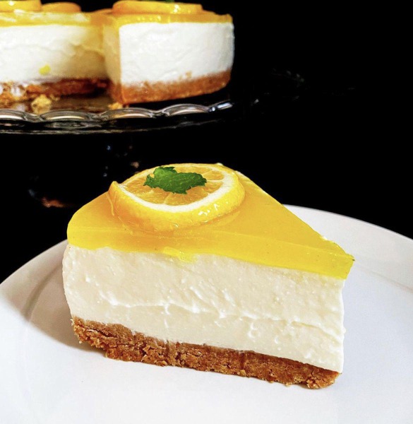 213. Cheesecake al limone