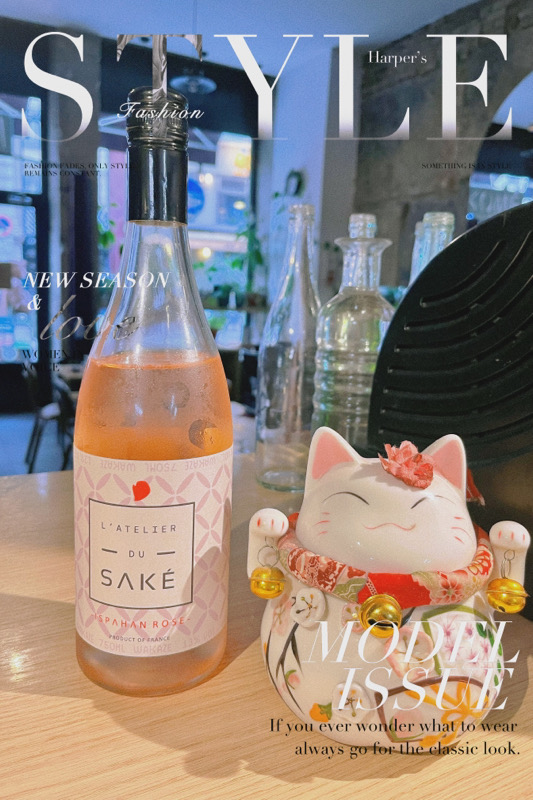 Wakaze & L'Atelier du Saké Ispahan Rose