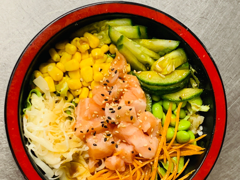 Pk2 | Poké bol Saumon