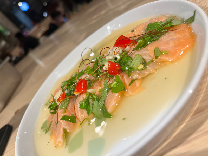 E7 | Saumon mariné style thaïlandais🌶