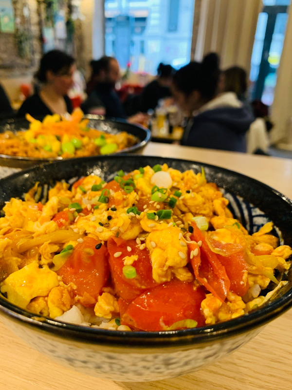 D60| Tamagodon 🌱トマトと卵の丼