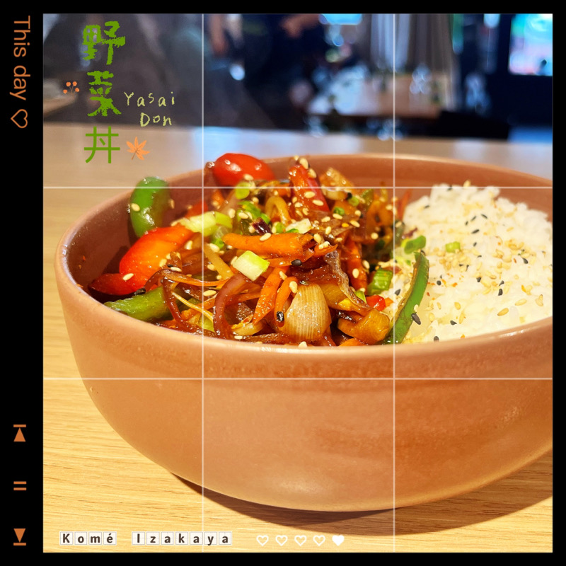 D70 | Yasai Don 🌱 野菜炒め丼