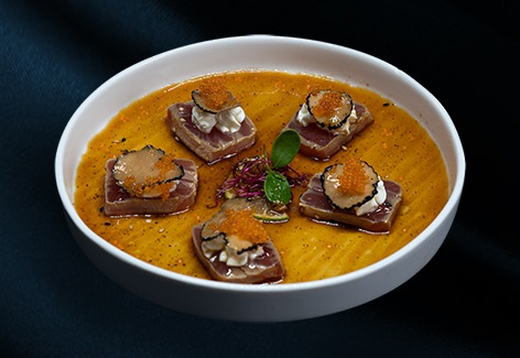 SP5. Sfoglia maguro con tartufo