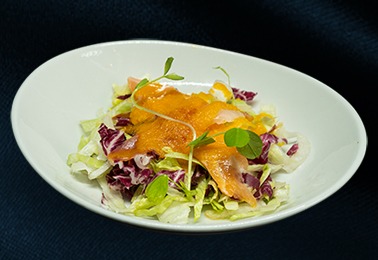 22. Sashimi salad