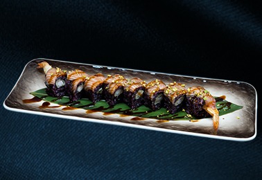 130. Uramaki black tiger