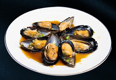 184. Cozze salsa soia