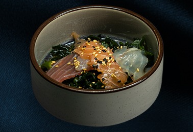 19. Sashimi wakame