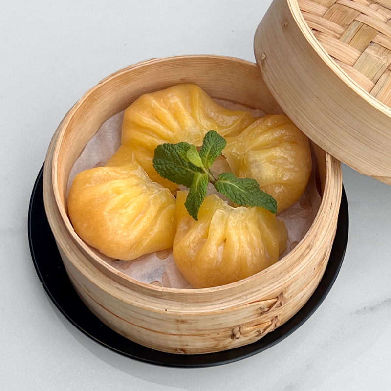 Pumpkin Shrimp Dumplings (4pcs)