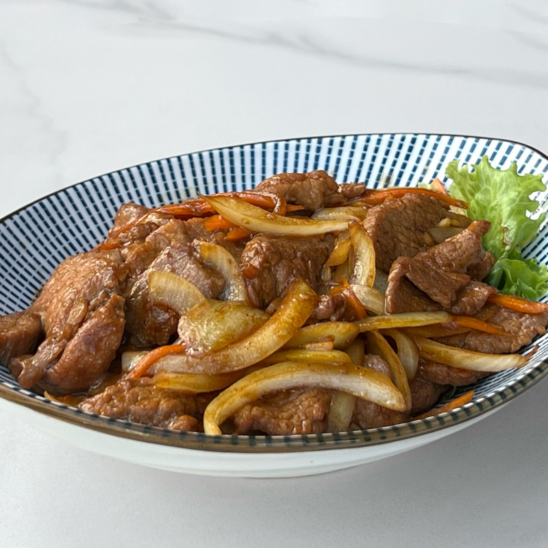 Beef Onion Stir-fry