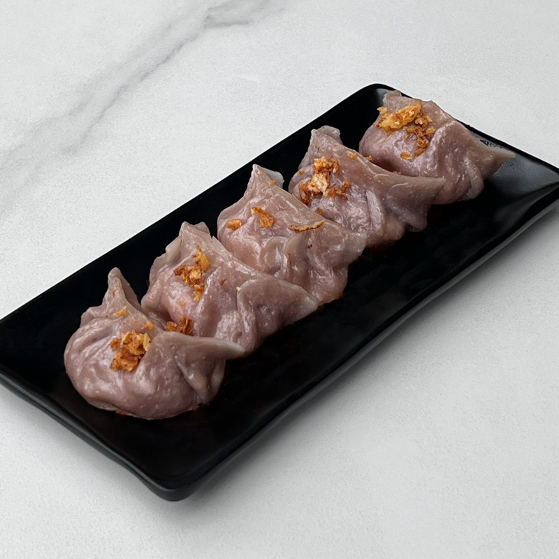 Pan-fried shrimp jiaozi (5pcs)