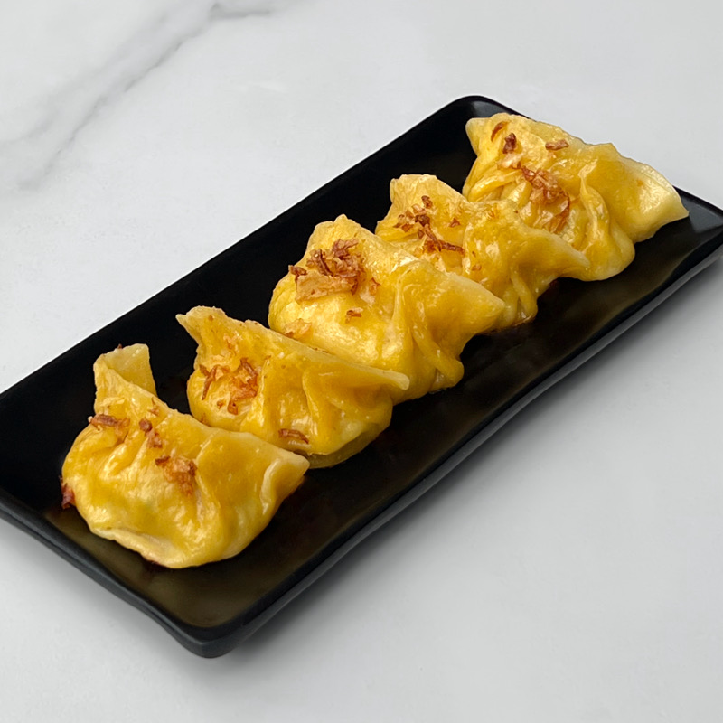 Pan-fried chicken jiaozi (5pcs)
