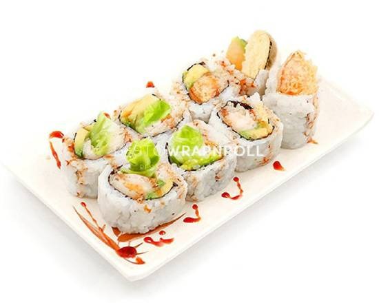 24A. 8 pièces de Végétarien Tempura Roll