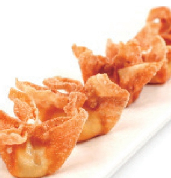 Crèam cheese wonton (5 pièces)