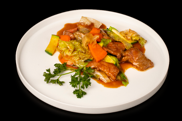 71. BEEF WITH VEGETABLES