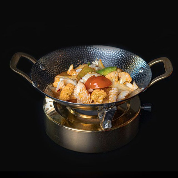 59. FIERY BOWL WITH CUTTLEFISH