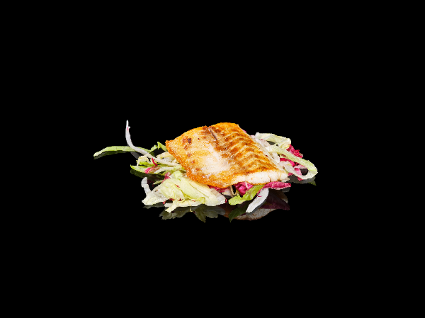 80. GRILLED SEA BASS WITH SAUCE