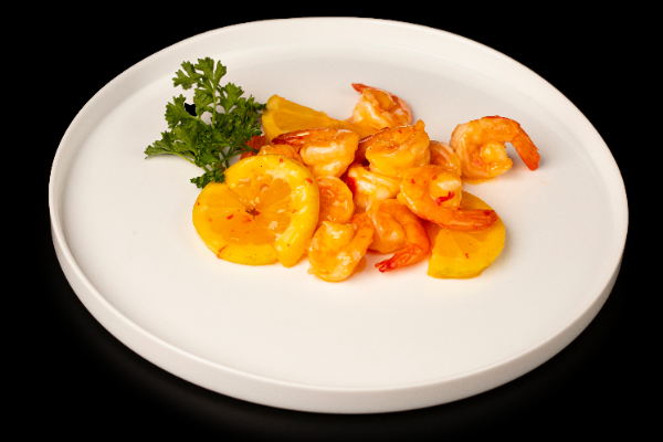 52. LEMON SHRIMP